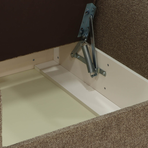 გარნიტური HOBEL TEXAS 3+1+1 D/P LIGHT BROWN BEATTO 1012 (6)