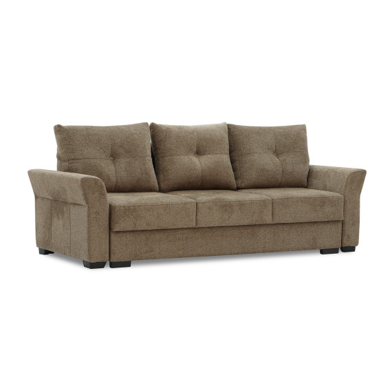 გარნიტური HOBEL TEXAS 3+1+1 D/P LIGHT BROWN BEATTO 1012 (6)