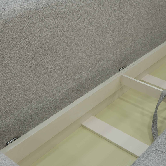 გარნიტური HOBEL TEXAS 3+1+1 D/P LIGHT GREY BEATTO 1067 (6)