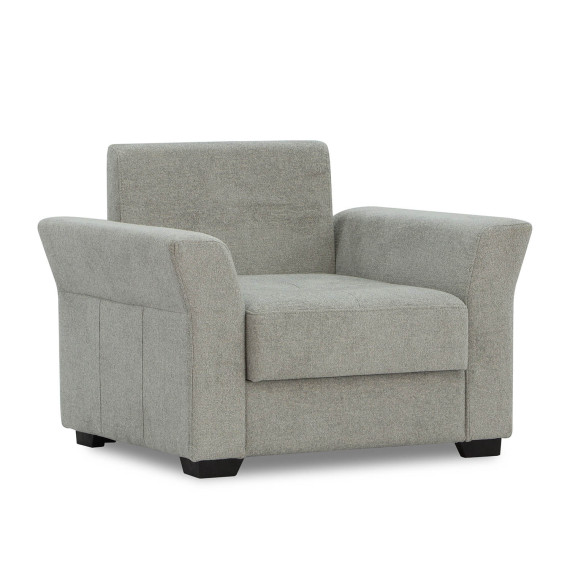 გარნიტური HOBEL TEXAS 3+1+1 D/P LIGHT GREY BEATTO 1067 (6)