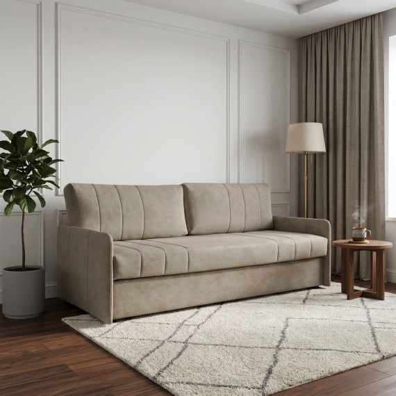 დივანი RIVALLI TOMAS UNO CAMEL BEIGE (2)