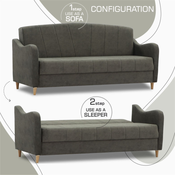 გარნიტური HOBEL UTA 3+1+1 DRAK BROWN JAGUAR 18 (4)