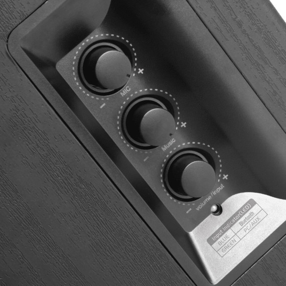 საუნდბარი EDIFIER STUDIO BOOKSHELF 2.0 BLACK