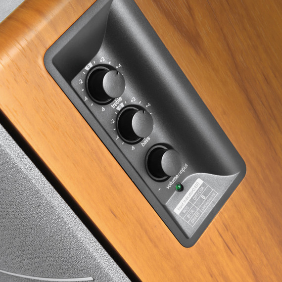 საუნდბარი EDIFIER STUDIO BOOKSHELF 2.0 BROWN