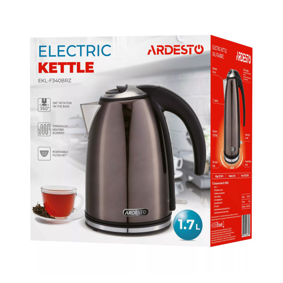 ელექტრო ჩაიდანი ARDESTO EKL-F340BRZ
