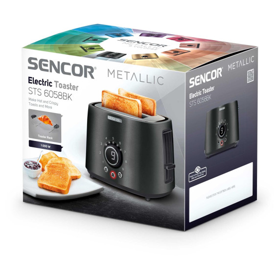ტოსტერი SENCOR STS 6058BK