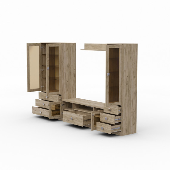 ტვ კედელი HOBEL N01 UZ-40-032 INOX K002 (10)