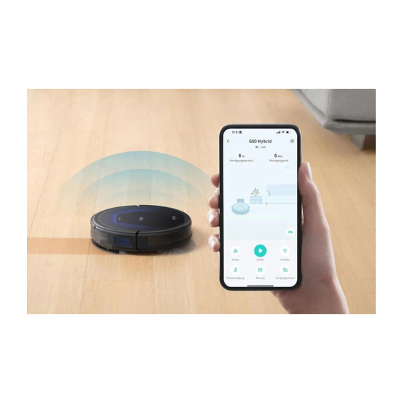 vacuum cleaner robot EUFY G50 HYBRID BLACK