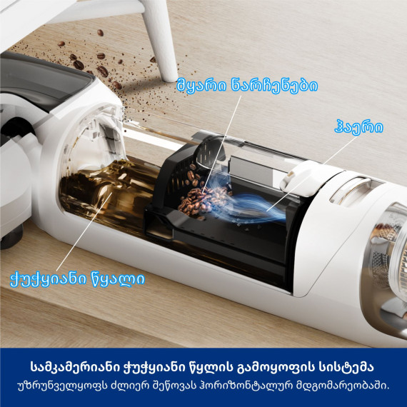 vacuum cleaner wireless TINECO FLOOR ONE S6 STRETCH PRO WHITE