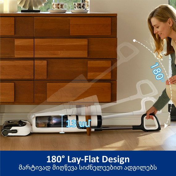 vacuum cleaner wireless TINECO FLOOR ONE S6 STRETCH PRO WHITE