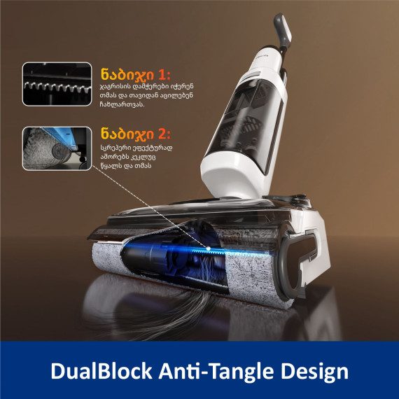 vacuum cleaner wireless TINECO FLOOR ONE S6 STRETCH PRO WHITE