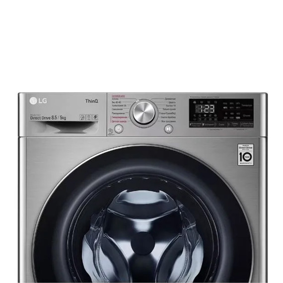 washing machine LG F2V5GG2S.ASSPCOM (DARK SILVER)