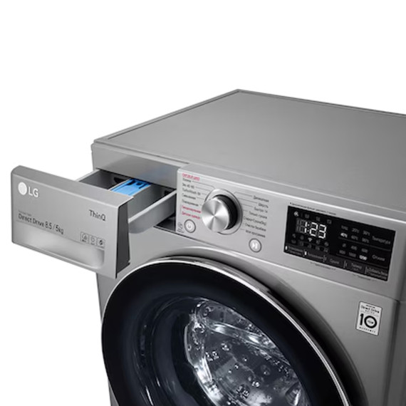 washing machine LG F2V5GG2S.ASSPCOM (DARK SILVER)