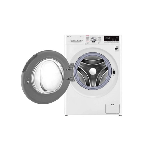 სარეცხი მანქანა LG F2V7GWL1W.ABWPMER (WH)