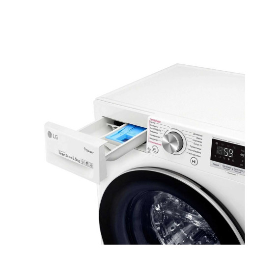 სარეცხი მანქანა LG F2V7GWL1W.ABWPMER (WH)