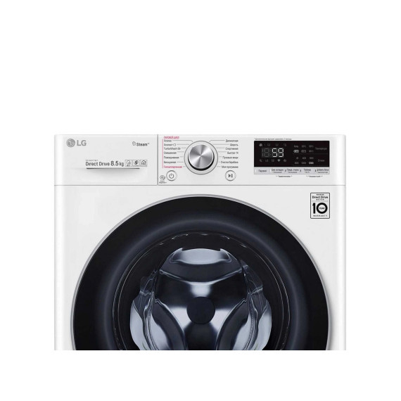 სარეცხი მანქანა LG F2V7GWL1W.ABWPMER (WH)