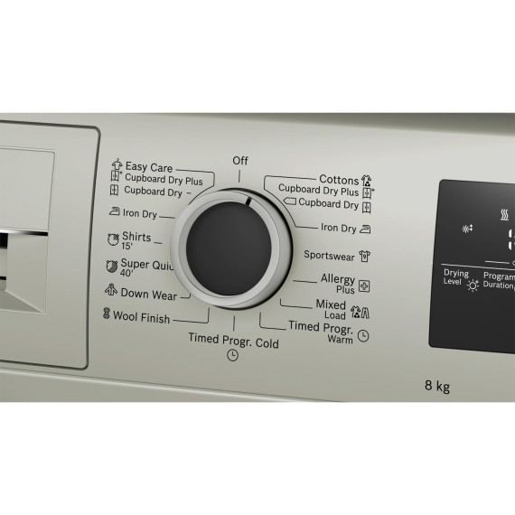 საშრობი დოლი BOSCH WTN86212ME