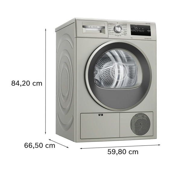 საშრობი დოლი BOSCH WTN86212ME