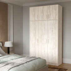 wardrobe HOBEL E-135X250 CL/01 (WH) K083 (7)