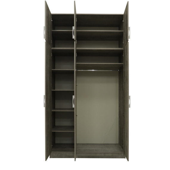 ტანსაცმლის კარადა HOBEL E-135X250 CL/01 (WH) K355 (7)