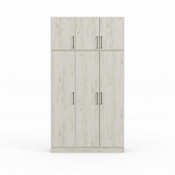 ტანსაცმლის კარადა HOBEL E-135X250 UZ-819 BLACK K001 (7)