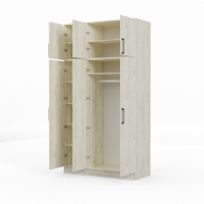 wardrobe HOBEL E-135X250 UZ-819 BLACK K001 (7)