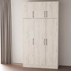 ტანსაცმლის კარადა HOBEL E-135X250 UZ-819 BLACK K001 (7)