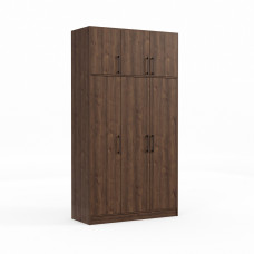 ტანსაცმლის კარადა HOBEL E-135X250 UZ-819 BLACK K090 (7)