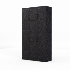 wardrobe HOBEL E-135X250 UZ-819 BLACK ORMA 220 (7)