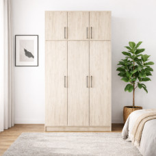 ტანსაცმლის კარადა HOBEL E-135X250 UZ-819 BLACK K001 (7)