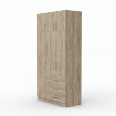 ტანსაცმლის კარადა HOBEL EX-B36 UZ-819 INOX K002 (7)