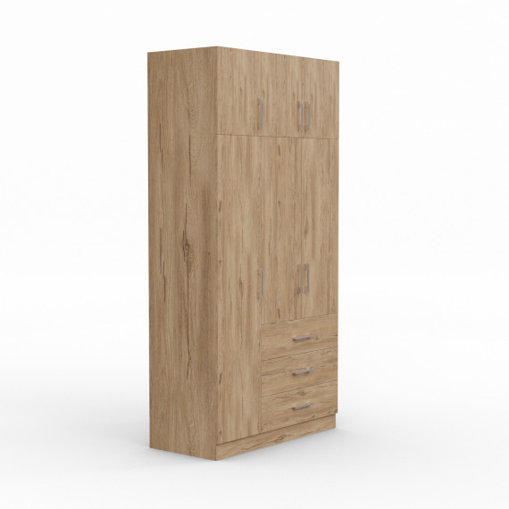 ტანსაცმლის კარადა HOBEL EX-B36 UZ-819 INOX K544 (7)