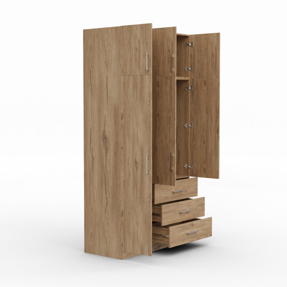 ტანსაცმლის კარადა HOBEL EX-B36 UZ-819 INOX K544 (7)