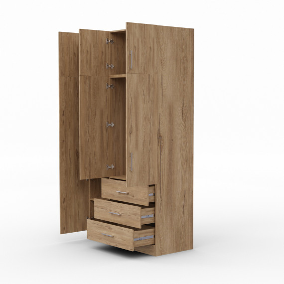 ტანსაცმლის კარადა HOBEL EX-B36 UZ-819 INOX K544 (7)