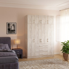 wardrobe HOBEL EX-B37 CL/01 (WH) K083 (7)