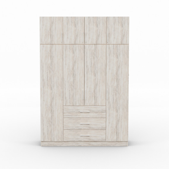 ტანსაცმლის კარადა HOBEL EX-B37 CL/01 (WH) K083 (7)