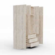 wardrobe HOBEL EX-B37 CL/01 (WH) K083 (7)