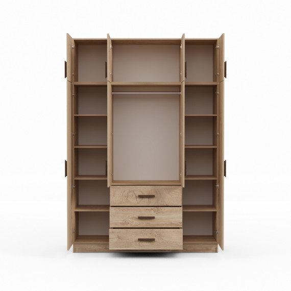 ტანსაცმლის კარადა HOBEL EX-B37 CL/02 K107 (6)