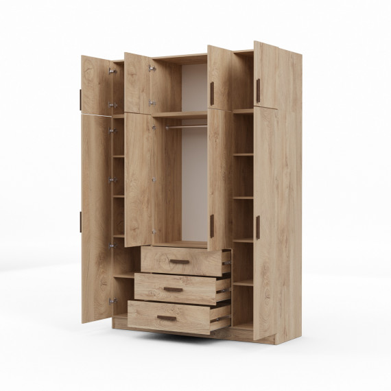 ტანსაცმლის კარადა HOBEL EX-B37 CL/02 K107 (6)