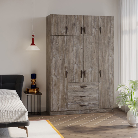 ტანსაცმლის კარადა HOBEL EX-B37 CL/08 BS535 (7)