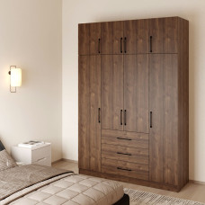 wardrobe HOBEL EX-B37 UZ-819 BLACK K090 (7)