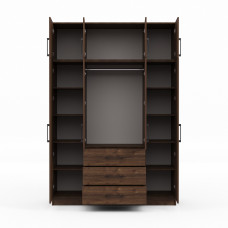 wardrobe HOBEL EX-B37 UZ-819 BLACK K090 (7)