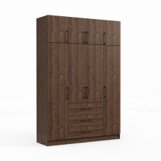 wardrobe HOBEL EX-B37 UZ-819 BLACK K090 (7)