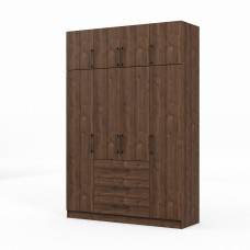 wardrobe HOBEL EX-B37 UZ-819 BLACK K090 (7)