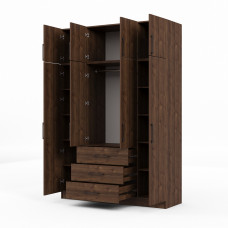 wardrobe HOBEL EX-B37 UZ-819 BLACK K090 (7)