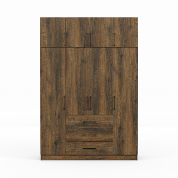 ტანსაცმლის კარადა HOBEL EX-B37 UZ-819 BLACK ORMA 215 (7)