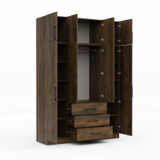 wardrobe HOBEL EX-B37 UZ-819 BLACK ORMA 215 (7)