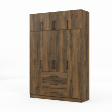 wardrobe HOBEL EX-B37 UZ-819 BLACK ORMA 215 (7)