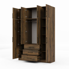 wardrobe HOBEL EX-B37 UZ-819 BLACK ORMA 215 (7)