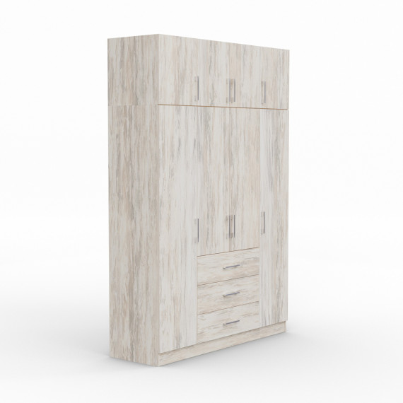 ტანსაცმლის კარადა HOBEL EX-B37 UZ-819 INOX K083 (7)